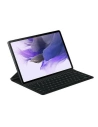 Etui z klawiaturą Samsung Galaxy Tab S7+ Plus/S7 FE/S8+ Plus EF-DT730UB czarny/black Bookcover Keyboard