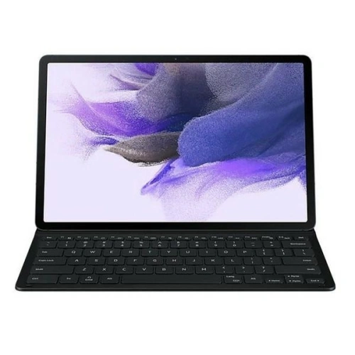 Etui z klawiaturą Samsung Galaxy Tab S7+ Plus/S7 FE/S8+ Plus EF-DT730UB czarny/black Bookcover Keyboard