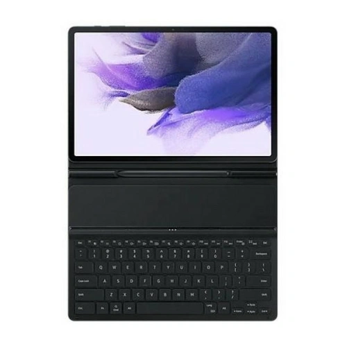Etui z klawiaturą Samsung Galaxy Tab S7+ Plus/S7 FE/S8+ Plus EF-DT730UB czarny/black Bookcover Keyboard