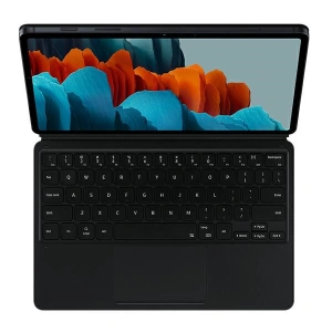 Wholesale Samsung Galaxy Tab S7 EF-DT870UBEGEU black Bookcover Keyboard - SMG458BLK - {ean13} - Hurt