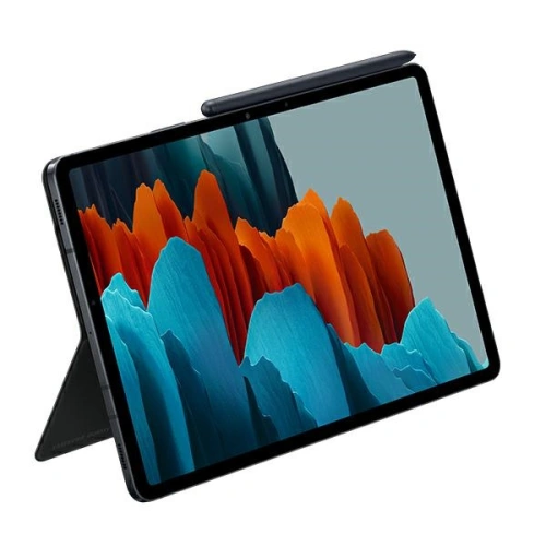 Etui z klawiaturą Samsung Galaxy Tab S7/S8 EF-DT870UBEGEU czarny/black Bookcover Keyboard