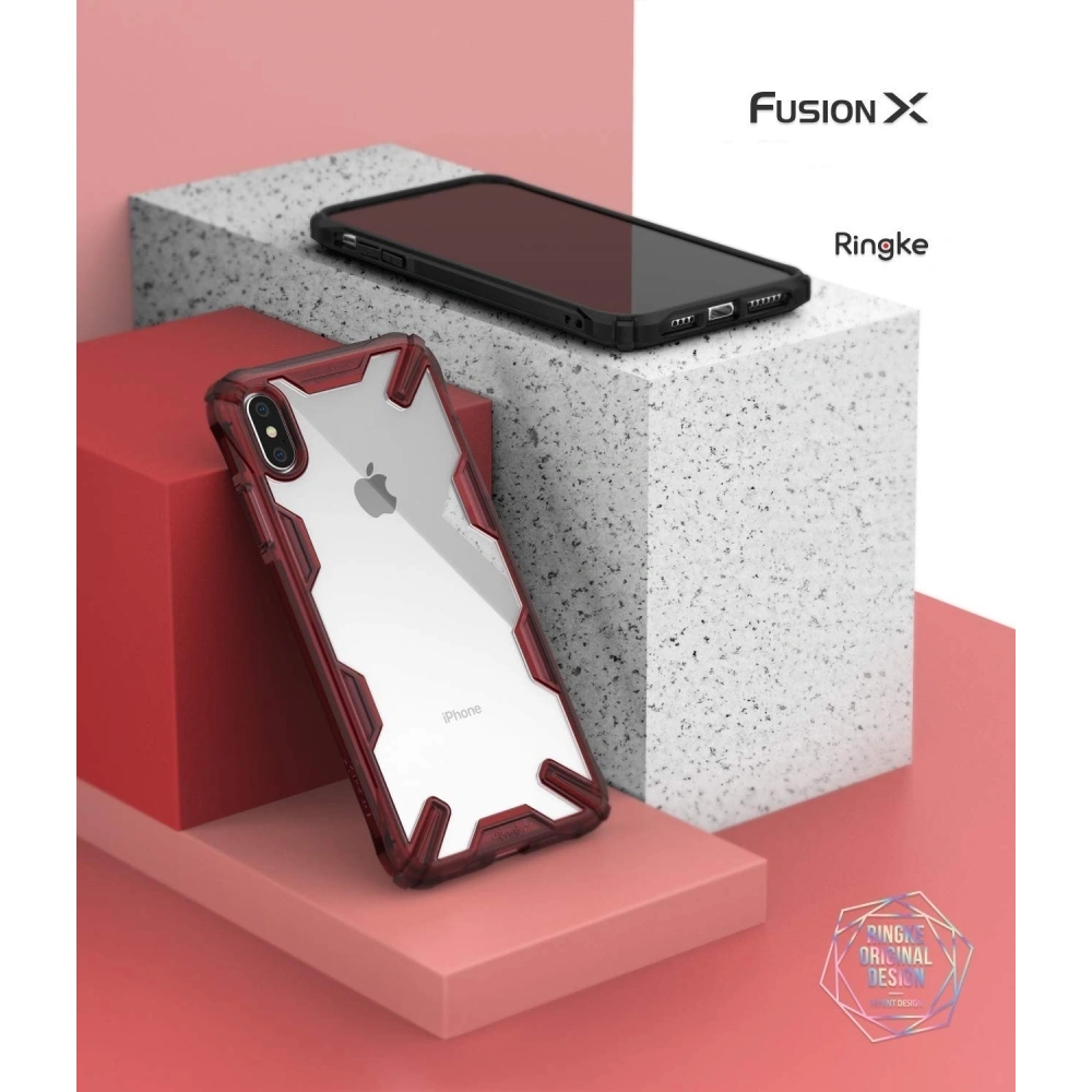 Hurtownia GSM - Etui Ringke Fusion-X iPhone XR 6.1 Černé - RGK750BLK - {ean13} - Hurt