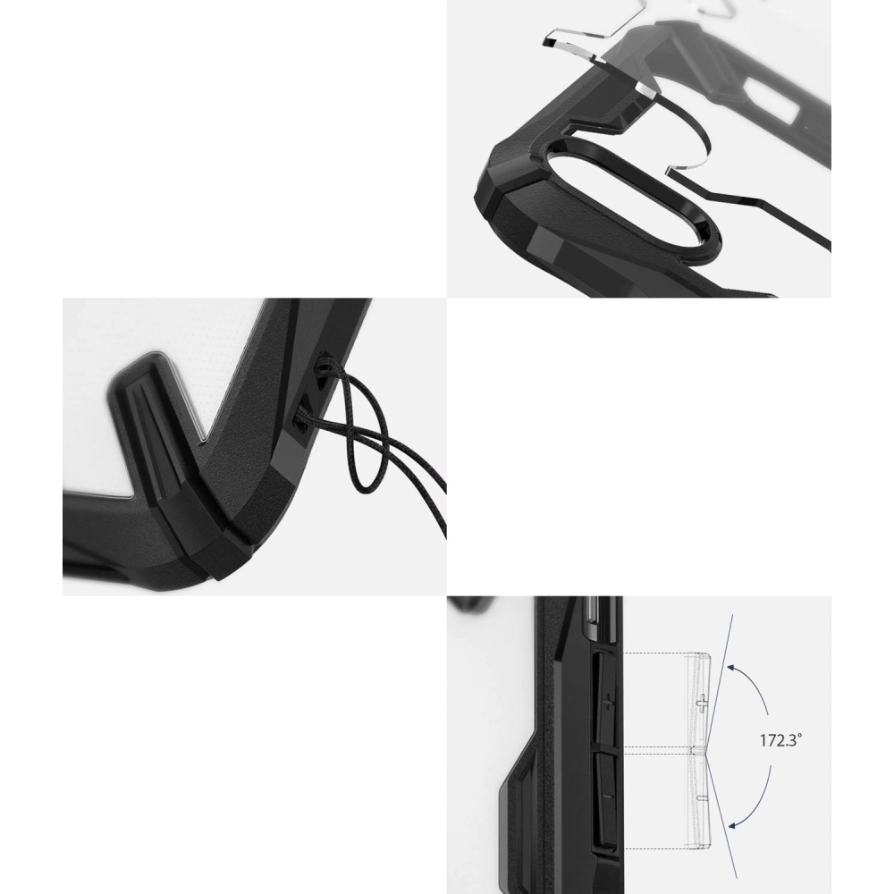 Hurtownia GSM - Etui Ringke Fusion-X iPhone XR 6.1 Černé - RGK750BLK - {ean13} - Hurt