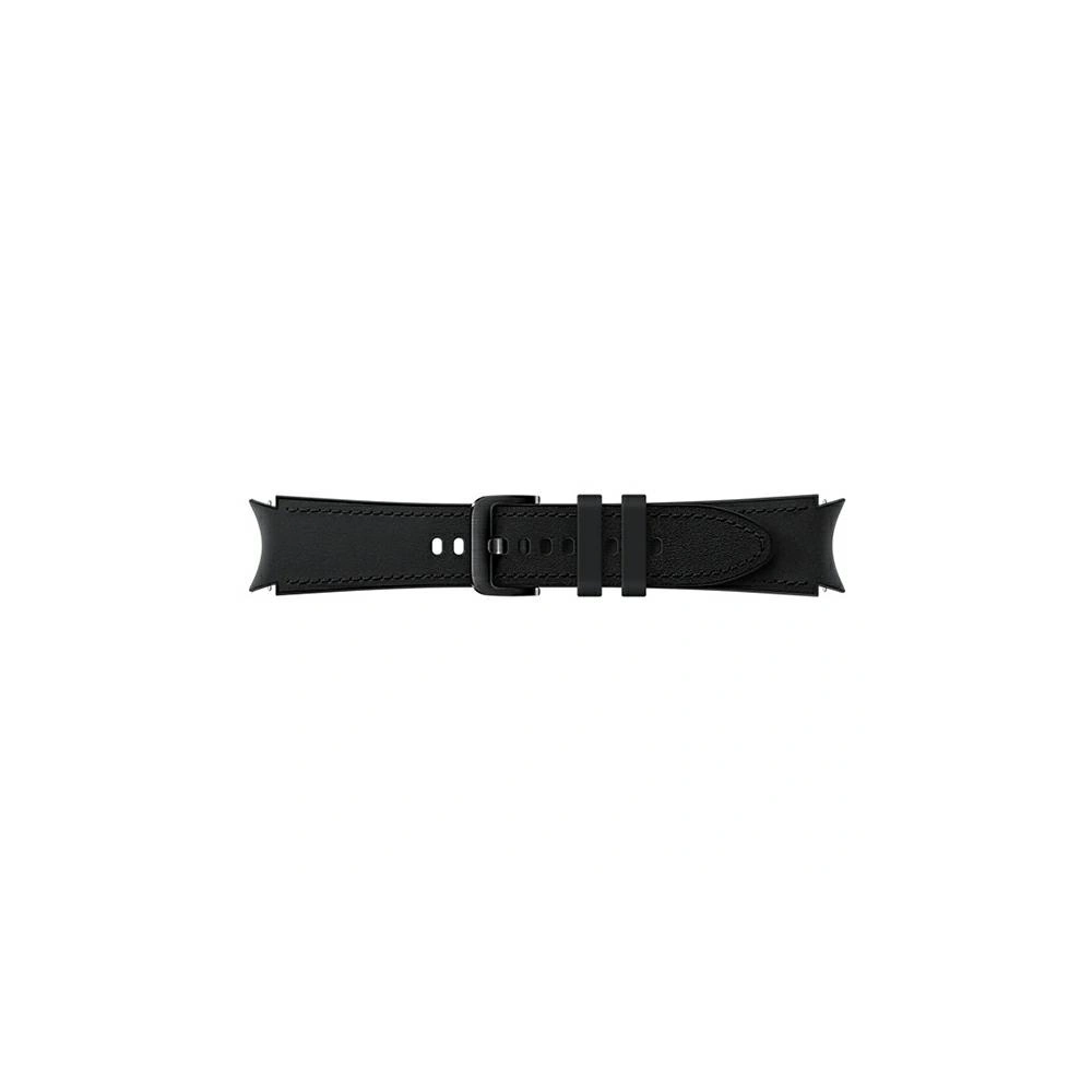 Hurtownia GSM - Pasek Samsung Galaxy Watch4 20mm ET-SHR88SBEGEU Hybrid Leather Band czarny/black - SMG461BLK - {ean13} - Hurt