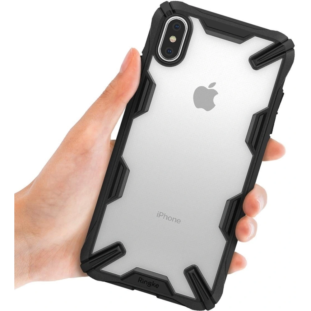Hurtownia GSM - Etui Ringke Fusion-X iPhone XR 6.1 Černé - RGK750BLK - {ean13} - Hurt