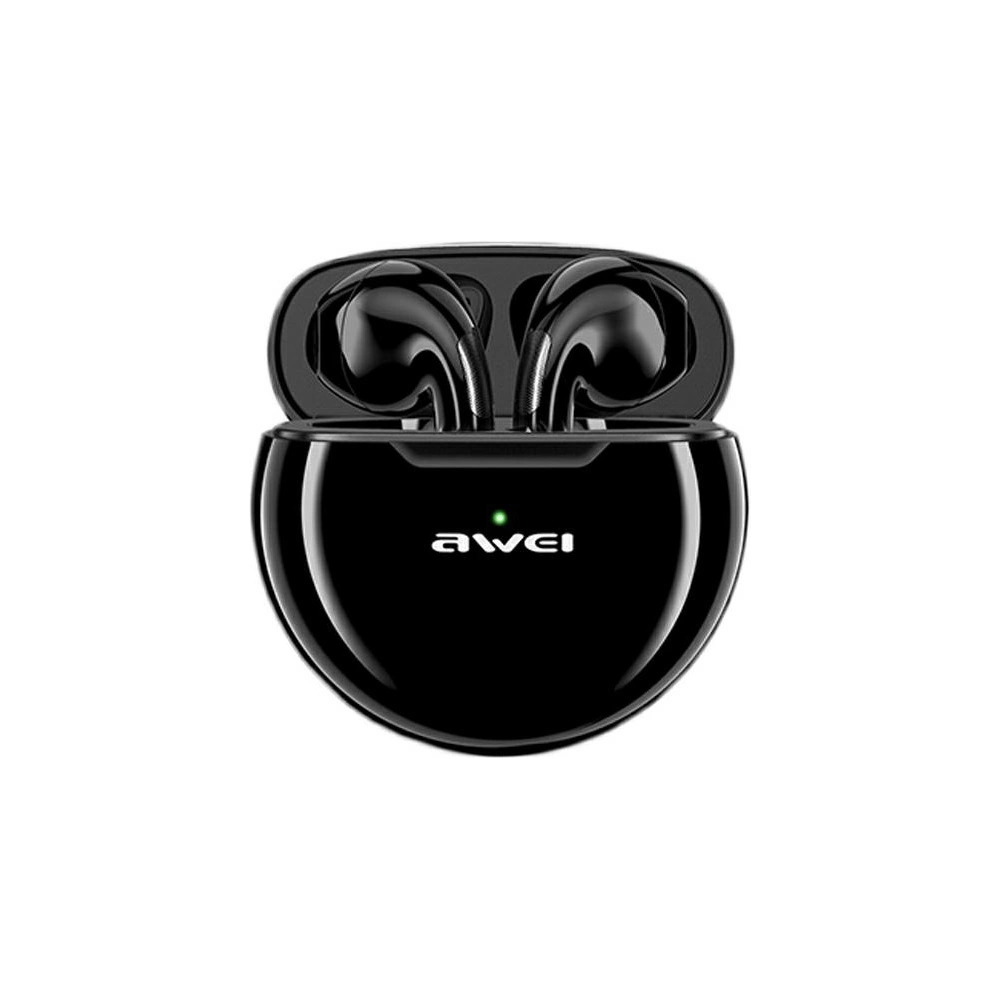 Hurtownia GSM - AWEI sluchátka Bluetooth 5.0 T17 TWS + dokovací stanice černá/black - AWEI074BLK - {ean13} - Hurt