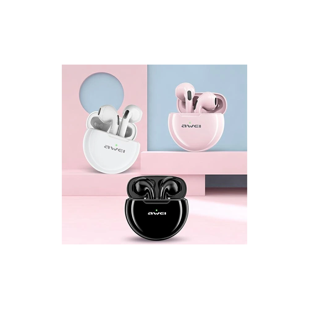 Hurtownia GSM - AWEI sluchátka Bluetooth 5.0 T17 TWS + dokovací stanice černá/black - AWEI074BLK - {ean13} - Hurt