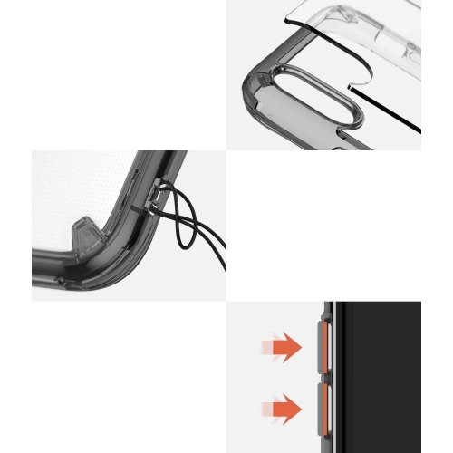 Etui Ringke Fusion iPhone XR 6.1 Smoke Black