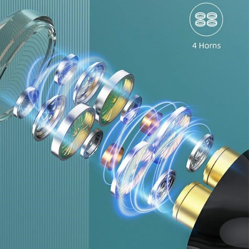 AWEI słuchawki Bluetooth 5.1 T12P TWS + stacja dokująca czarny/black