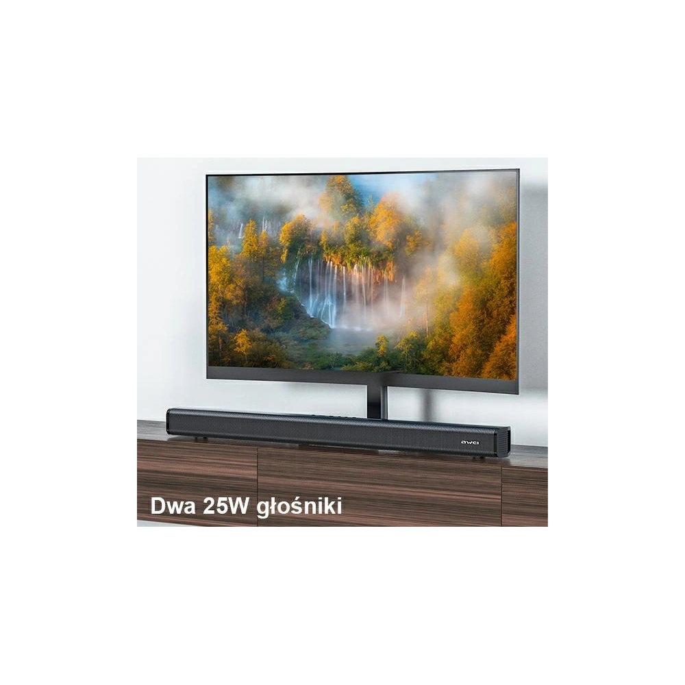 Hurtownia GSM - AWEI Soundbar Bluetooth Y999 černý/black - AWEI080BLK - {ean13} - Hurt