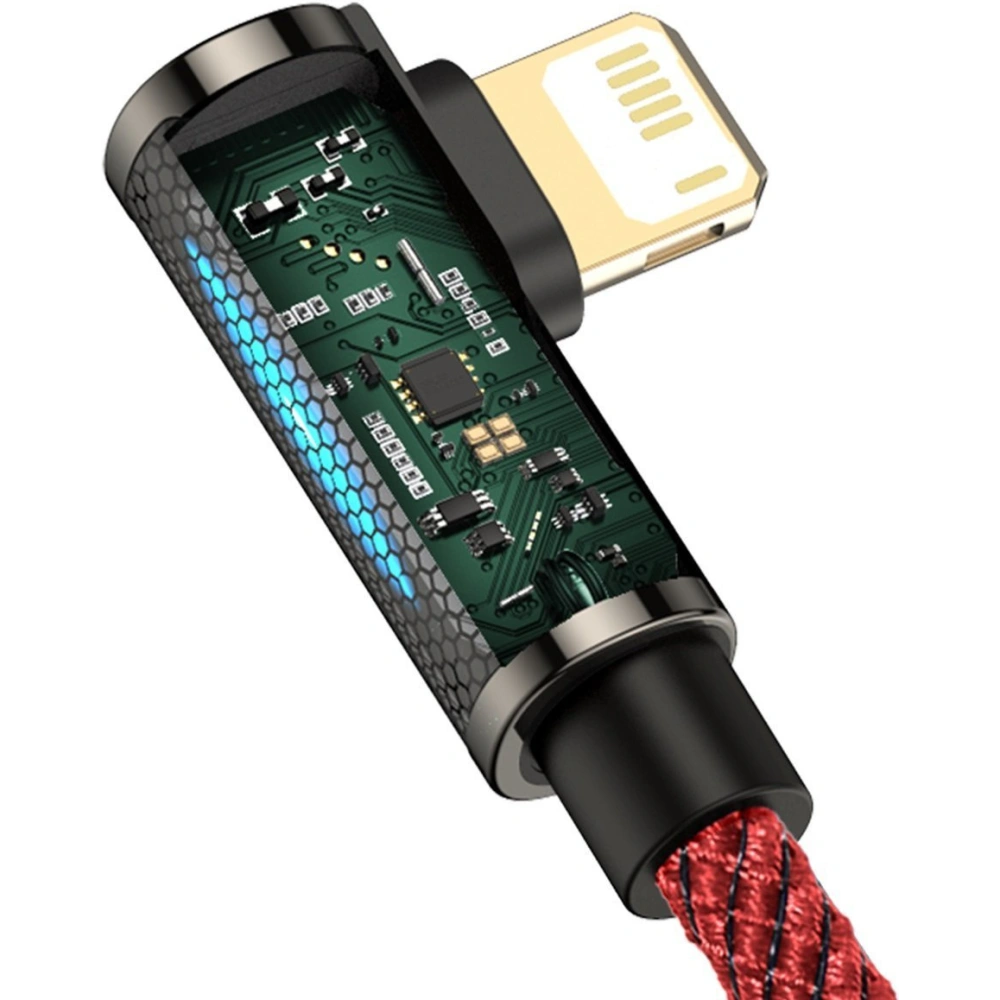 Hurtownia GSM - Kabel USB do Lightning kątowy Baseus Legend Series, 2.4A, 2m (czerwony) - BSU2871RED - {ean13} - Hurt