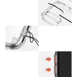 Etui Ringke Fusion iPhone XR 6.1 Clear