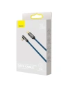 Kabel USB-C na Lightning úhlový Baseus Legend Series, PD, 20W, 1m (modrý)