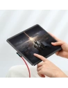 Kabel USB-C do Lightning kątowy Baseus Legend Series, PD, 20W, 1m (czerwony)
