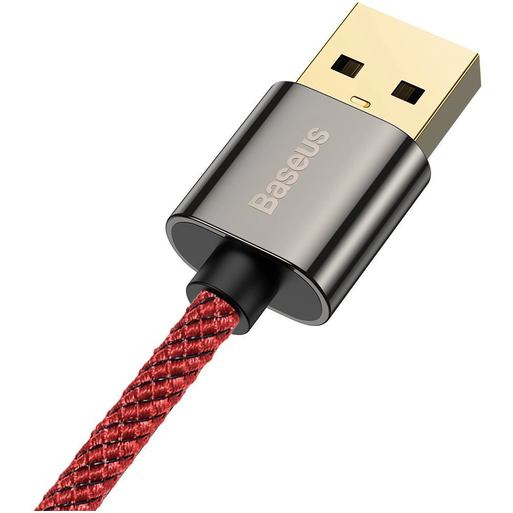 Hurtownia GSM - Kabel USB do USB-C kątový Baseus Legend Series, 66W, 2m (červený) - BSU2877RED - {ean13} - Hurt
