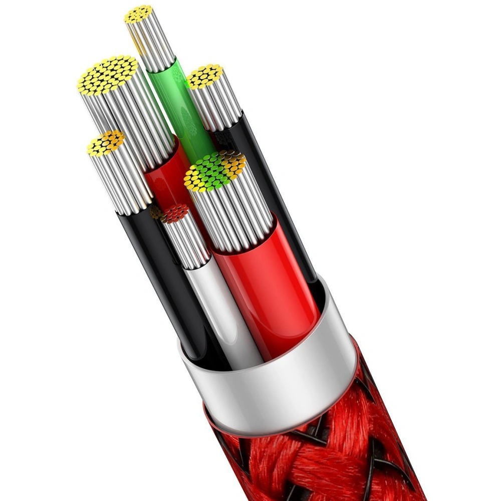 Hurtownia GSM - Kabel USB do USB-C kątowy Baseus Legend Series, 66W, 2m (czerwony) - BSU2877RED - {ean13} - Hurt