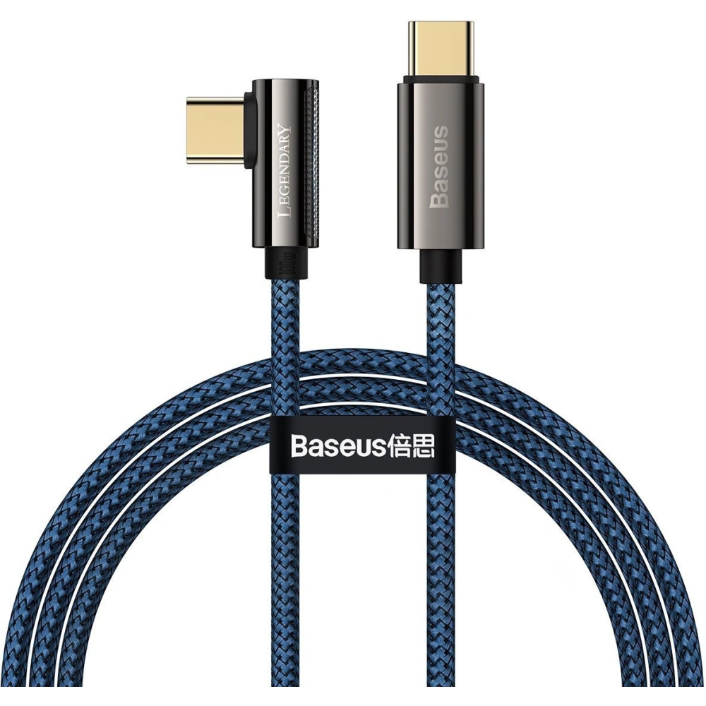 Wholesale Cable USB-C to USB-C Baseus Legend Series, PD, 100W, 1m (blue) - BSU2878BLU - {ean13} - Hurt