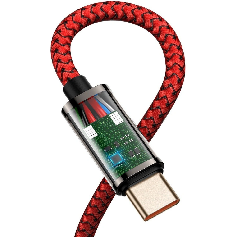 Wholesale Cable USB-C to USB-C Baseus Legend Series, PD, 100W, 1m (red) - BSU2880RED - {ean13} - Hurt