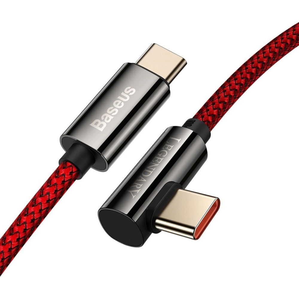 Wholesale Cable USB-C to USB-C Baseus Legend Series, PD, 100W, 2m (red) - BSU2881RED - {ean13} - Hurt