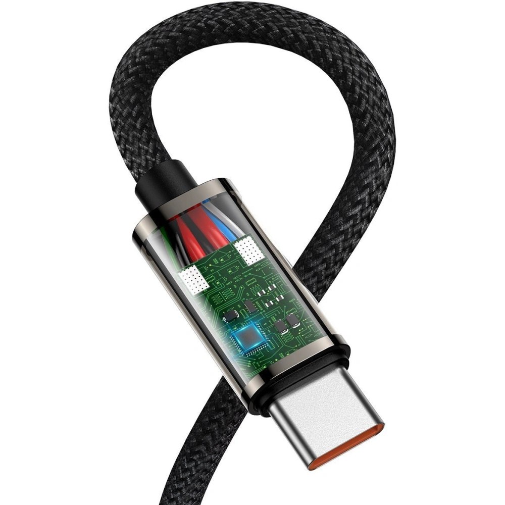 Wholesale Cable USB-C to USB-C Baseus Legend Series, PD, 100W, 1m (black) - BSU2882BLK - {ean13} - Hurt