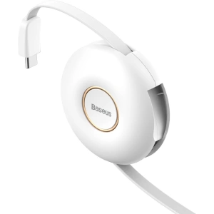 Kabel USB magnetyczny Baseus Zinc 3w1 USB-C / Lightning / Micro 20W, 1m (biały)