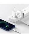 Hurtownia GSM - Kabel USB magnetyczny Baseus Zinc 3w1 USB-C / Lightning / Micro 20W, 1m (biały) - BSU2883WHT - {ean13} - Hurt