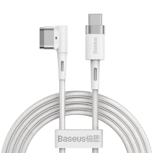 Hurtownia GSM - Kabel magnetyczny kątowy Baseus Zinc Magnetic, USB-C do MagSafe, 60W, 2m (biały) - BSU2885WHT - {ean13} - Hurt