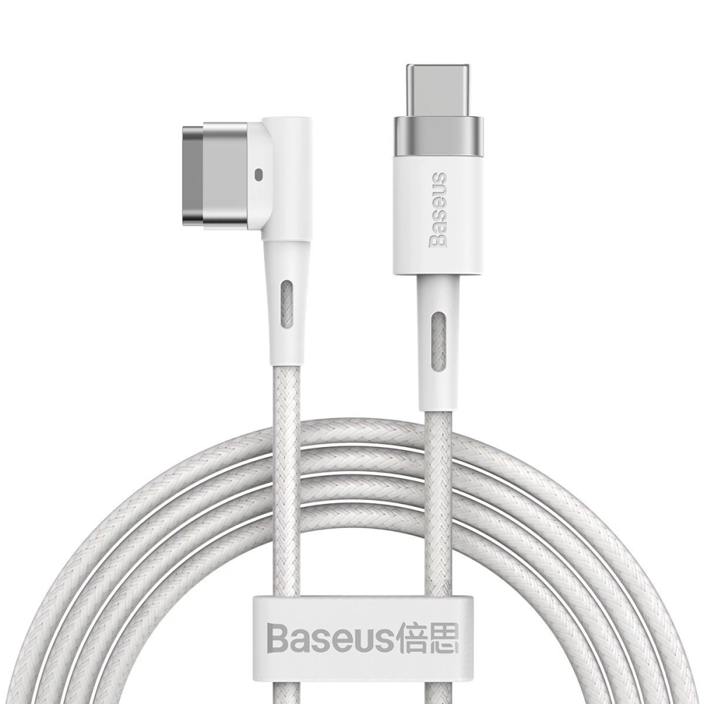 Hurtownia GSM - Kabel magnetický úhlový Baseus Zinc Magnetic, USB-C do MagSafe, 60W, 2m (bílý) - BSU2885WHT - {ean13} - Hurt
