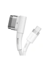 Hurtownia GSM - Kabel magnetyczny kątowy Baseus Zinc Magnetic, USB-C do MagSafe, 60W, 2m (biały) - BSU2885WHT - {ean13} - Hurt