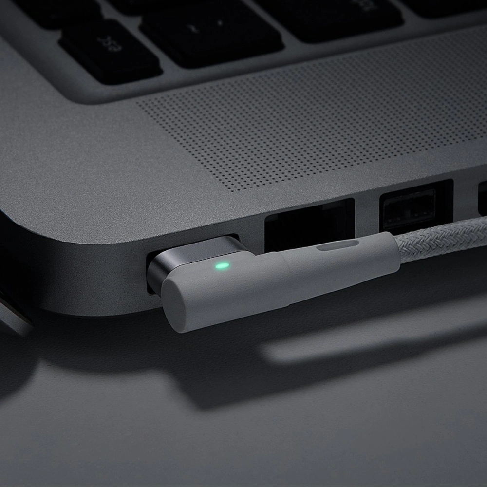 Hurtownia GSM - Kabel magnetický úhlový Baseus Zinc Magnetic, USB-C do MagSafe, 60W, 2m (bílý) - BSU2885WHT - {ean13} - Hurt