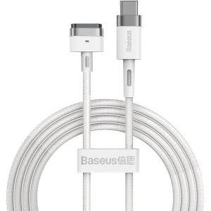Hurtownia GSM - Kabel magnetyczny Baseus Zinc Magnetic, USB-C do MagSafe, 60W, 2m (biały) - BSU2886WHT - {ean13} - Hurt