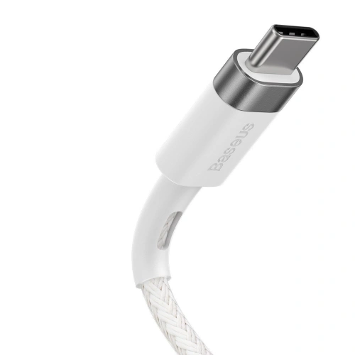Kabel magnetyczny Baseus Zinc Magnetic, USB-C do MagSafe, 60W, 2m (biały)