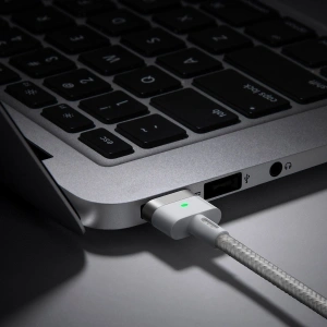 Hurtownia GSM - Kabel magnetyczny Baseus Zinc Magnetic, USB-C do MagSafe, 60W, 2m (biały) - BSU2886WHT - {ean13} - Hurt