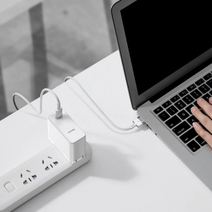 Hurtownia GSM - Kabel magnetyczny Baseus Zinc Magnetic, USB-C do MagSafe, 60W, 2m (biały) - BSU2886WHT - {ean13} - Hurt