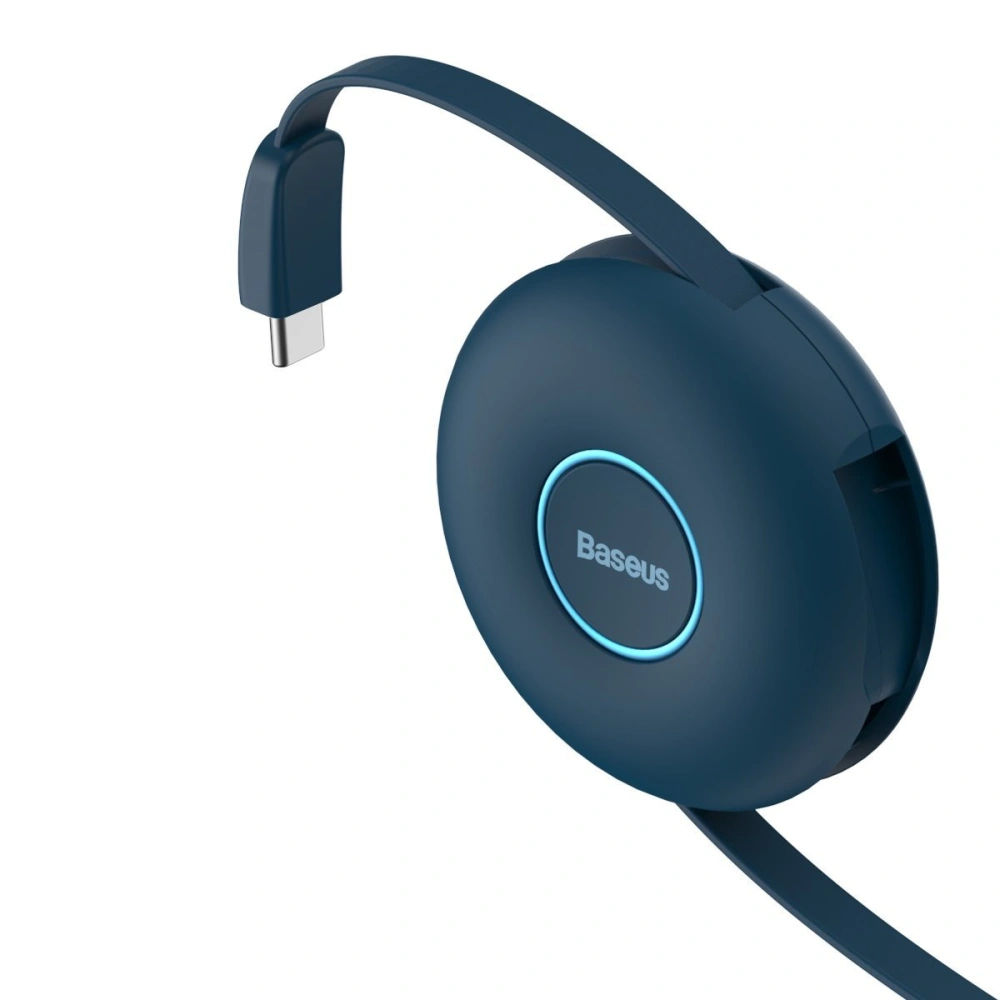 Hurtownia GSM - Kabel USB magnetický Baseus Zinc 3w1 USB-C / Lightning / Micro 20W, 1m (modrý) - BSU2888BLU - {ean13} - Hurt