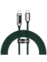 Kabel USB-C do Lightning Baseus Display, PD, 20W, 2m (zielony)