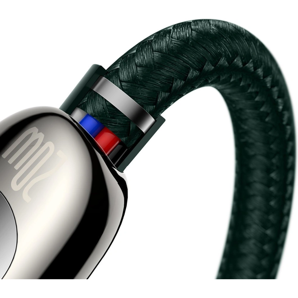 USB-C cable for Lightning Baseus Display, PD, 20W, 2m (green)