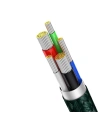 Kabel USB-C do Lightning Baseus Display, PD, 20W, 2m (zielony)