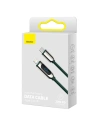 Kabel USB-C do Lightning Baseus Display, PD, 20W, 2m (zielony)