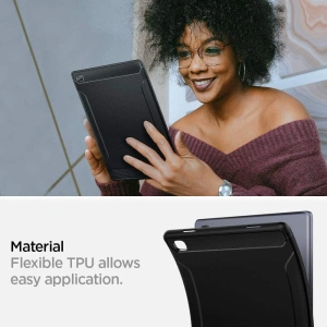 Wholesale Spigen Rugged Armor Samsung Galaxy Tab A7 10.4 Matte Black - SPN1679BLK - {ean13} - Hurt
