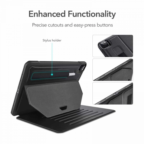 Etui ESR Sentry Stand Apple iPad Pro 11 2021 (3. generacji)  Black