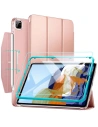 Etui ESR Ascend Trifold Apple iPad Pro 11 2021 (3. generacji) Rose Gold + Szkło