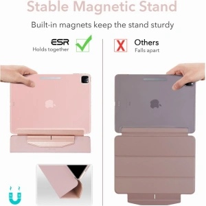 Wholesale ESR Ascend Trifold & Tempered Glass Apple iPad Pro 11 2021 (3. generacji) Rose Gold - ESR361RS - {ean13} - Hurt