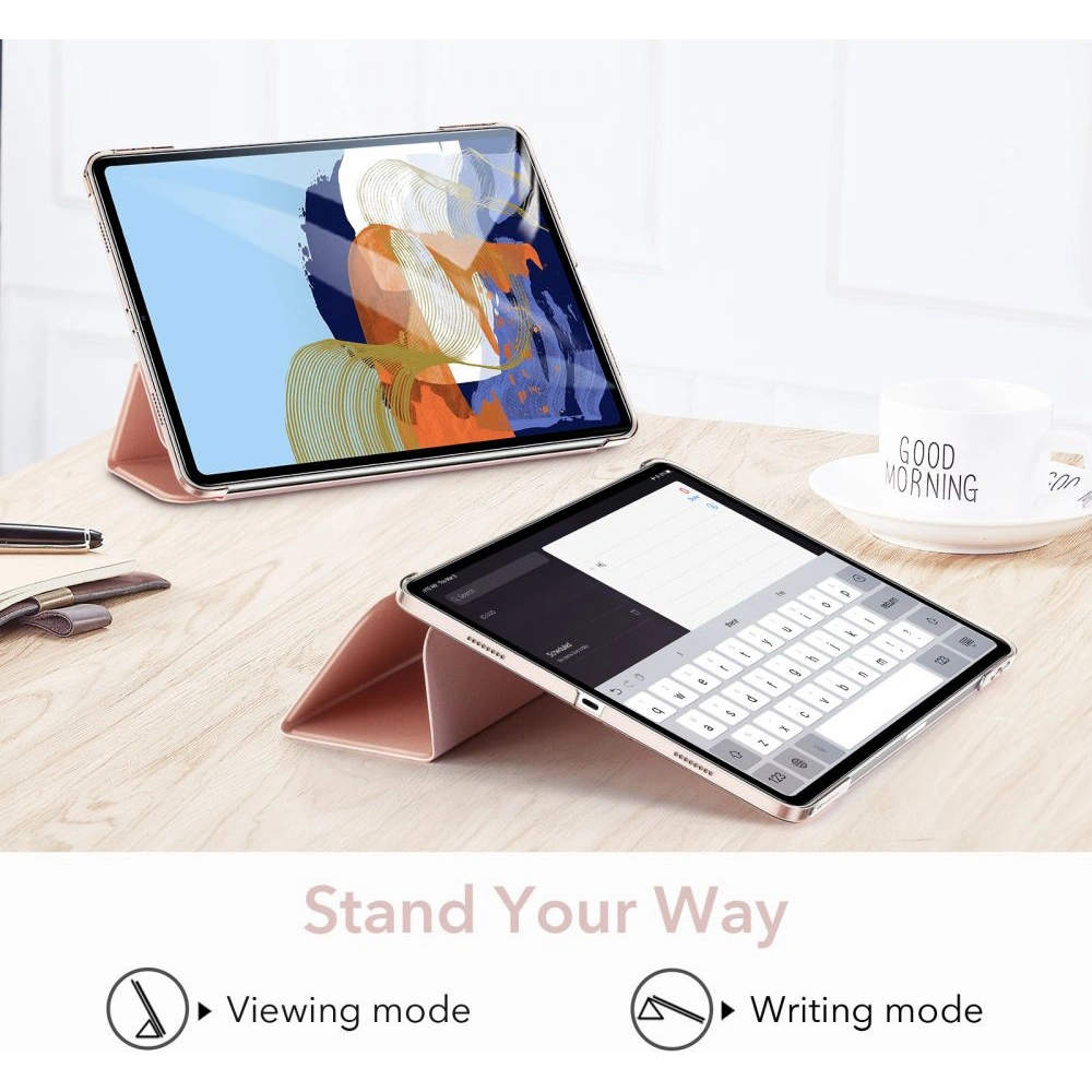 Hurtownia GSM - Case ESR Ascend Trifold Apple iPad Pro 11 2021 (3. Generation) Roségold + Glas - ESR361RS - {ean13} - Hurt