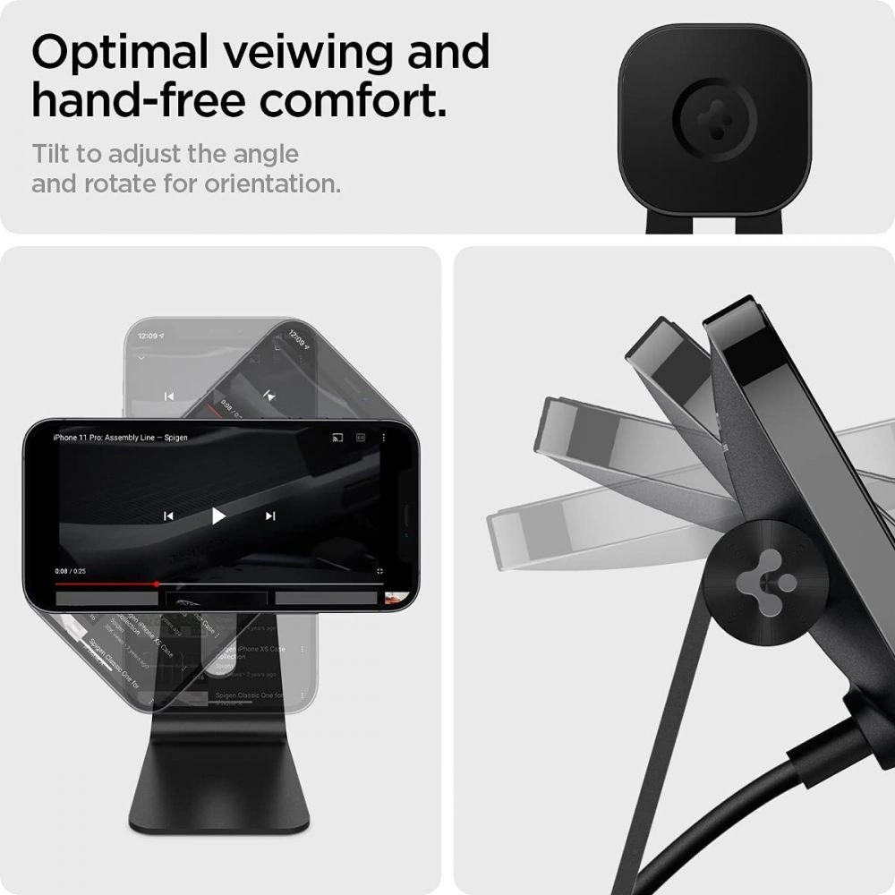 Hurtownia GSM - Uchwyt Spigen Onetap MagSafe Magnetic Stand Black - SPN1680BLK - {ean13} - Hurt