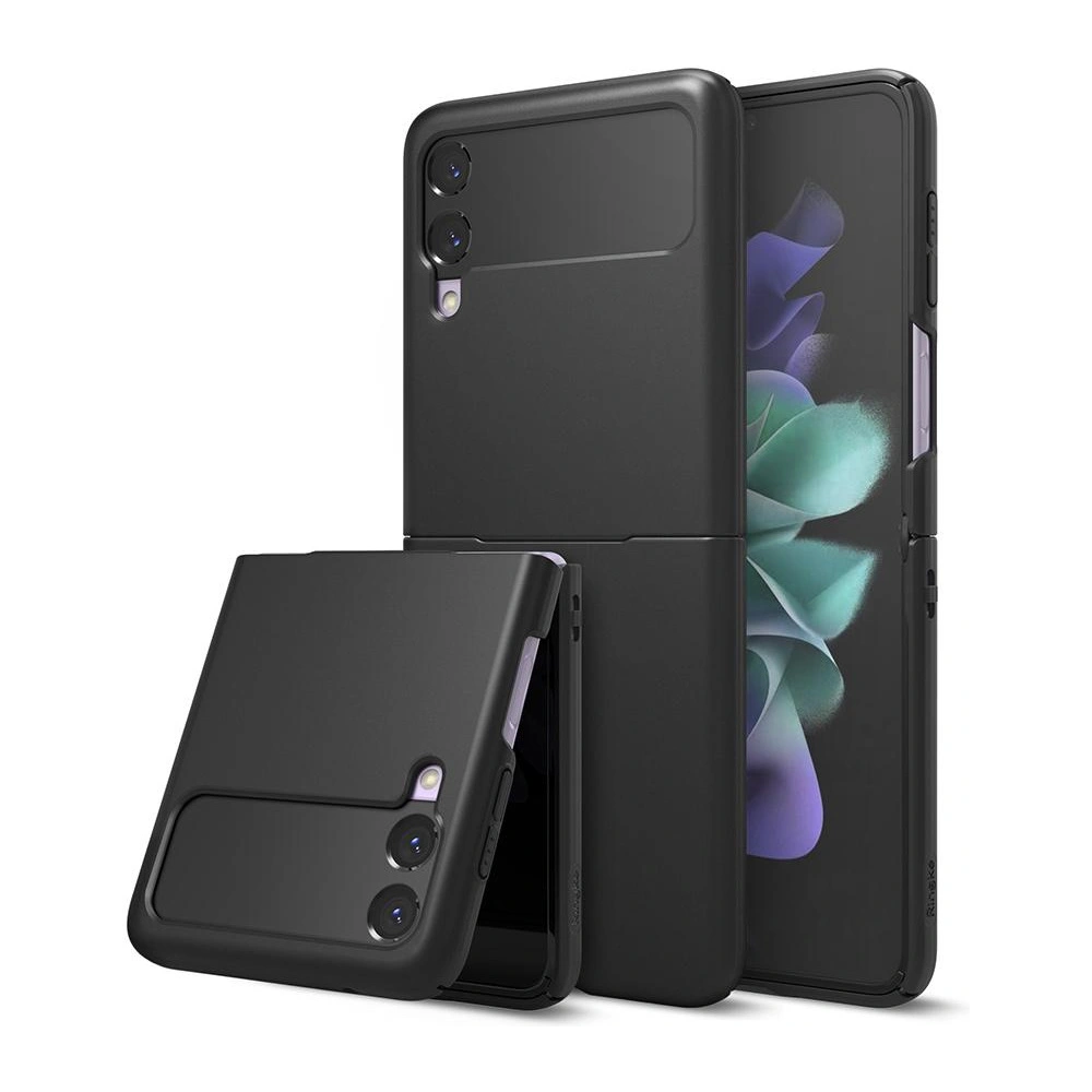 Hurtownia GSM - Etui Ringke Slim Samsung Galaxy Z Flip 3 Černé - RGK1432BLK - {ean13} - Hurt