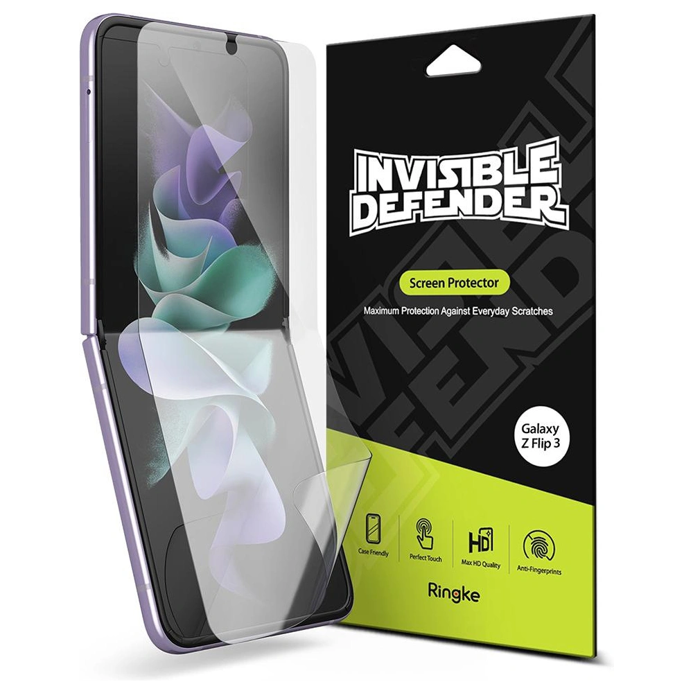 Hurtownia GSM - Fólie Ringke Invisible Defender Samsung Galaxy Z Flip 3 [2 PACK] - RGK1434 - {ean13} - Hurt