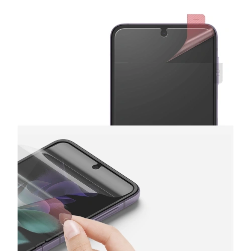 Zestaw 2 folii na ekran Samsung Galaxy Z Flip 3 - Ringke ID - Home Screen