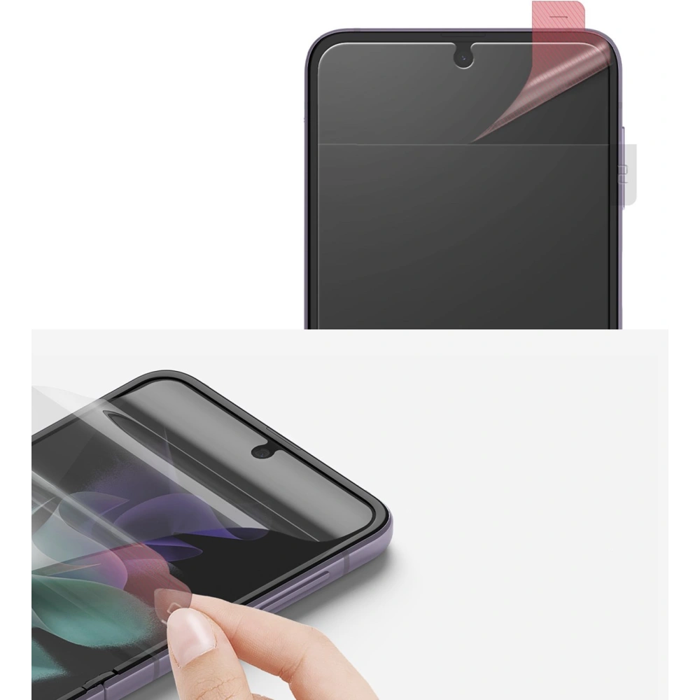 Hurtownia GSM - Fólie Ringke Invisible Defender Samsung Galaxy Z Flip 3 [2 PACK] - RGK1434 - {ean13} - Hurt