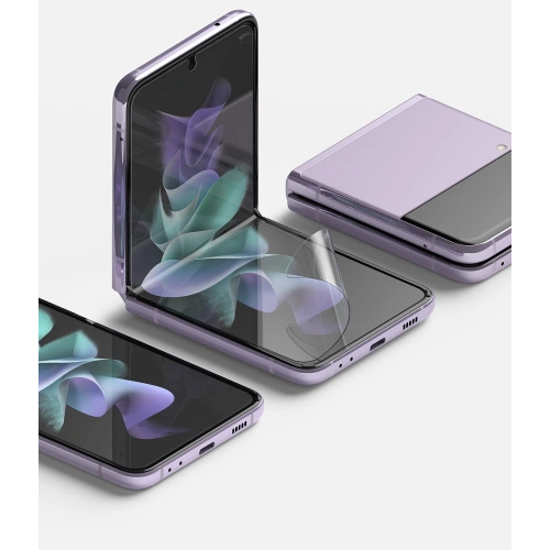 Zestaw 2 folii na ekran Samsung Galaxy Z Flip 3 - Ringke ID - Home Screen